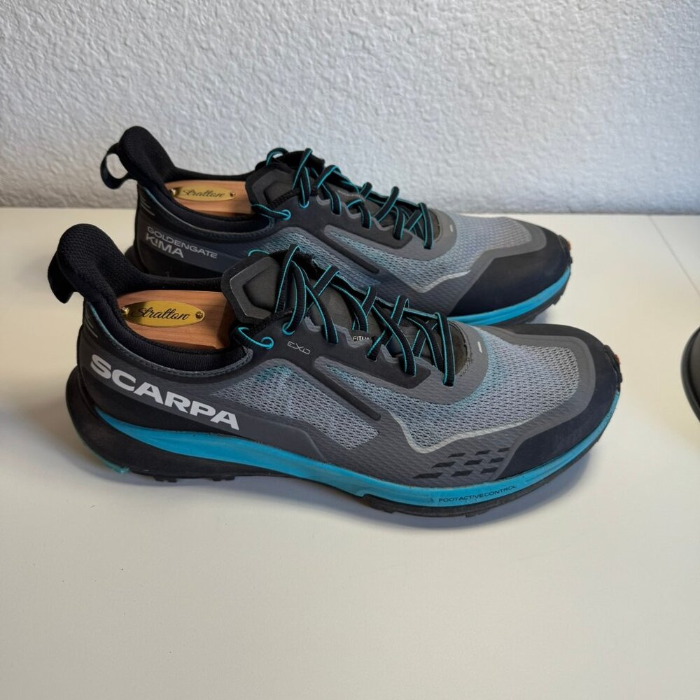 Scarpa Golden Gate Kima RT trail running shoes - size 10.5 Mens